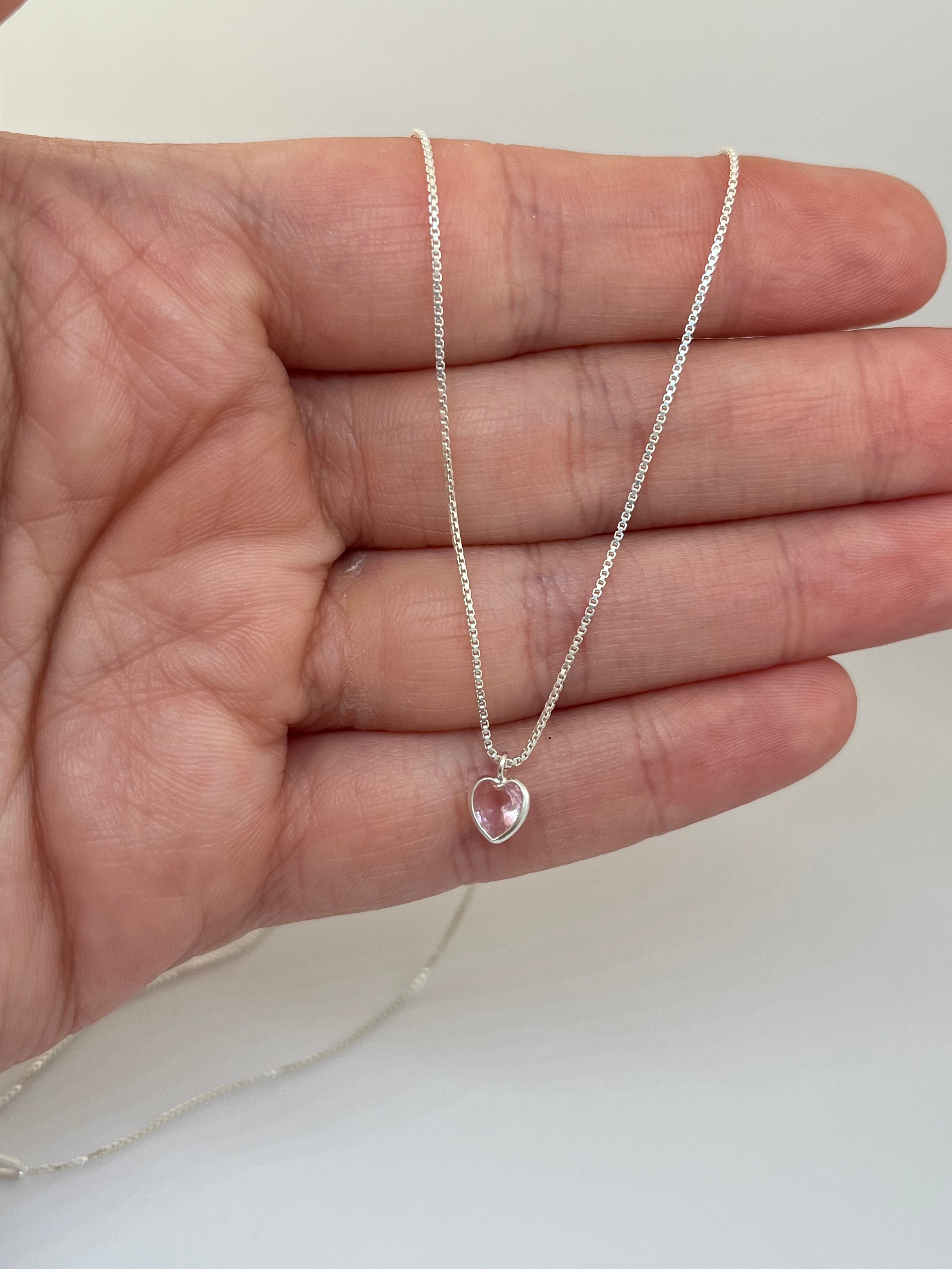 Colar pingente Coração