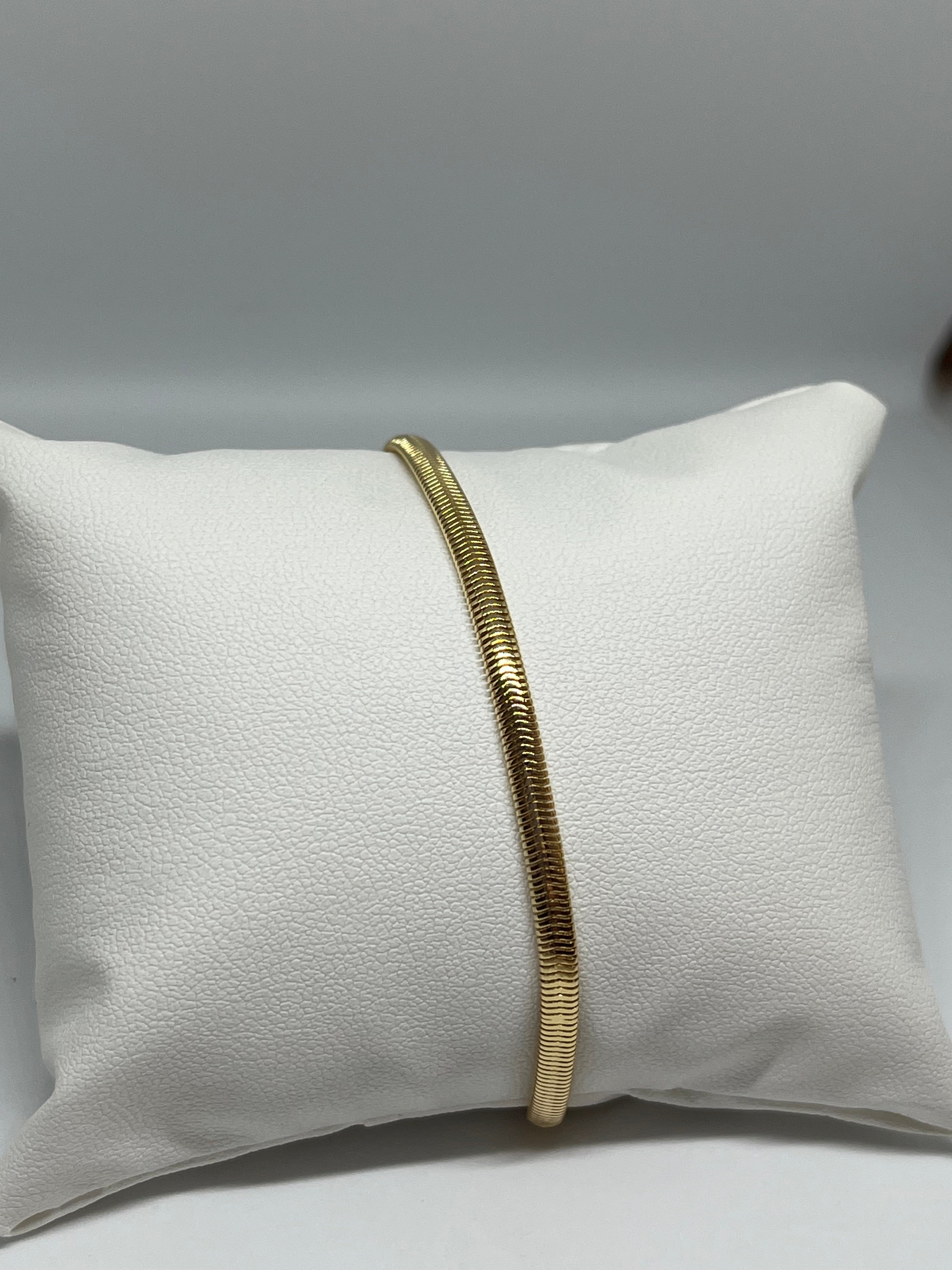 Tornozeleira Dourada