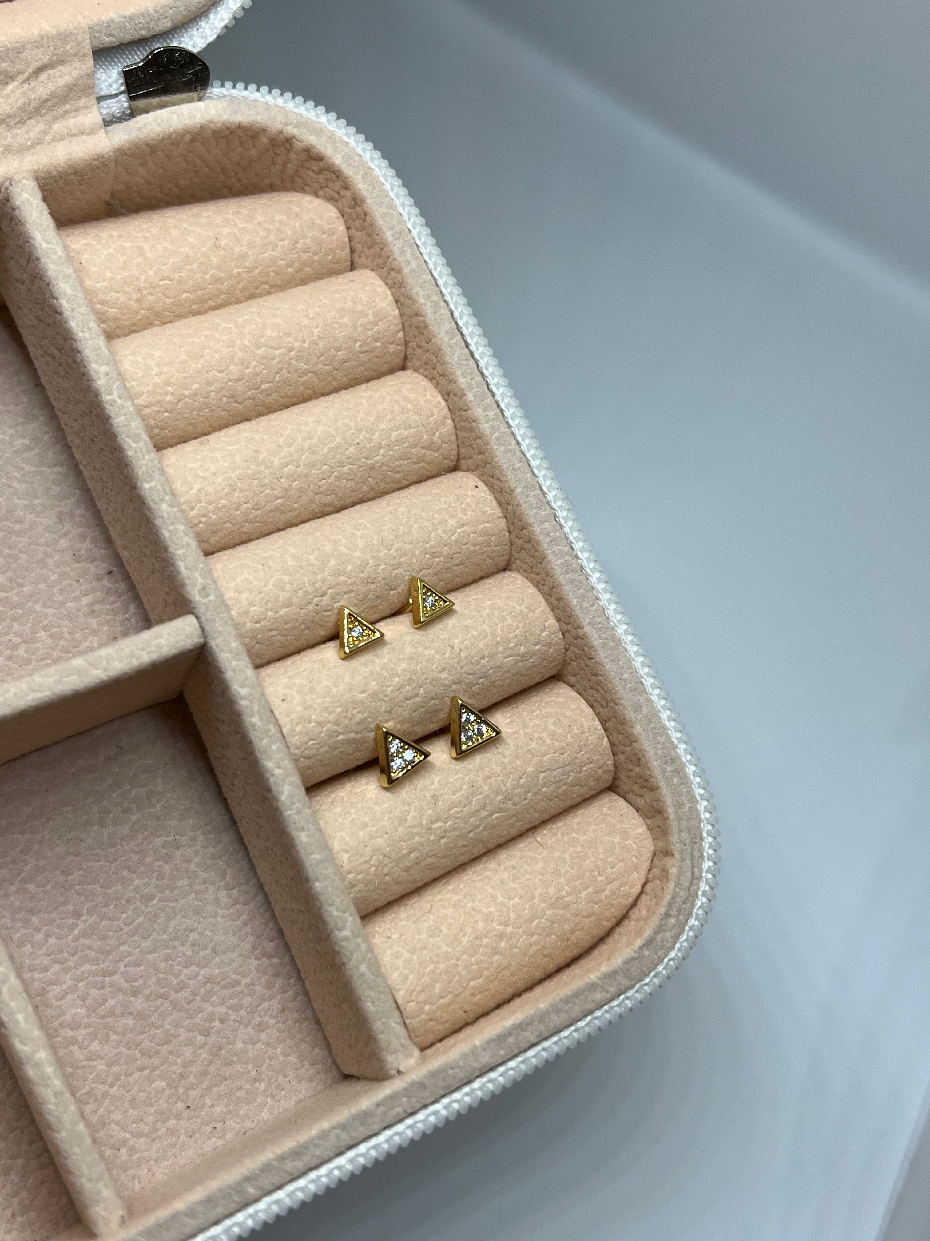 Brinco Duplo Triângulo