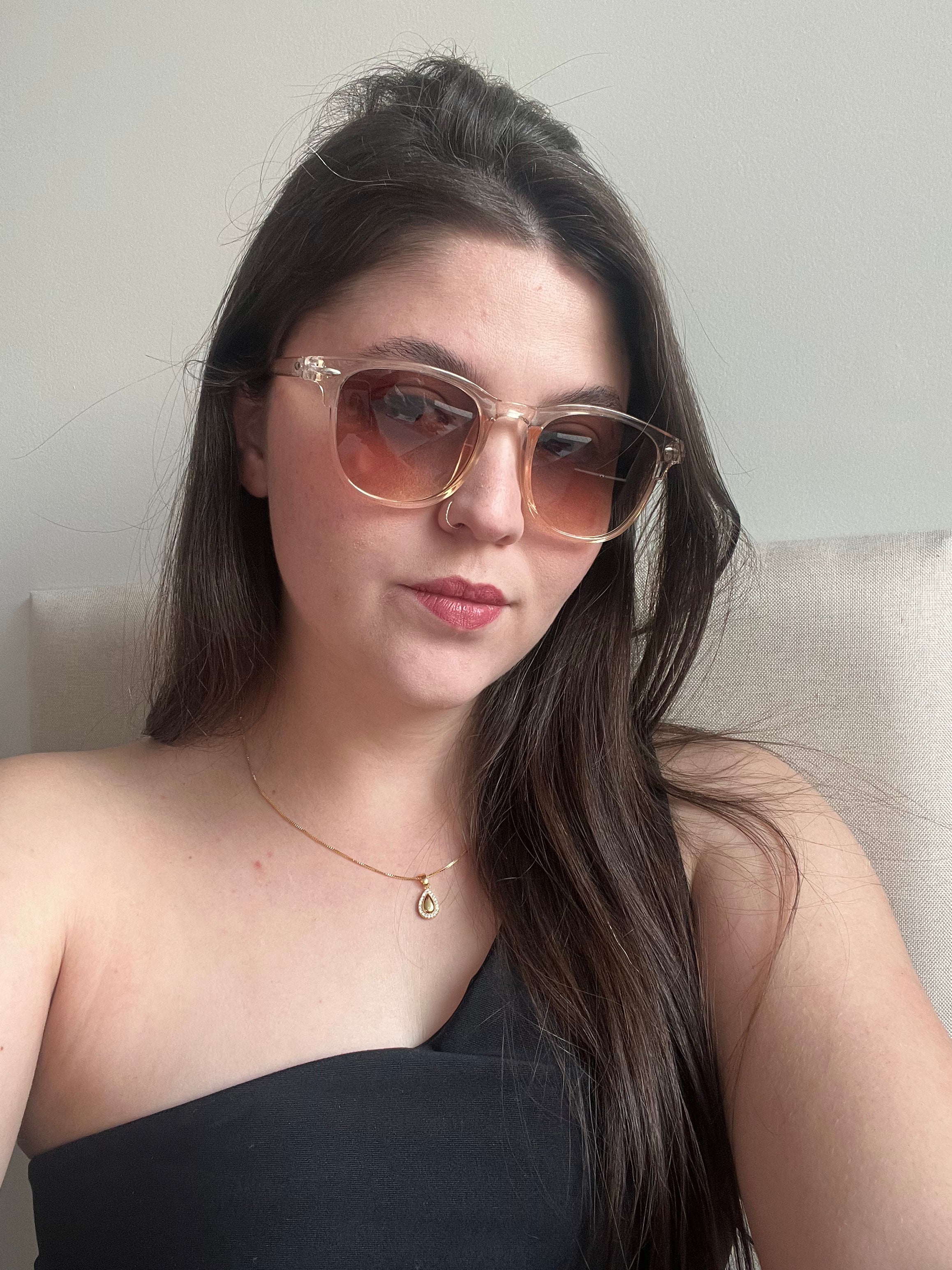 Óculos de Sol Transparente