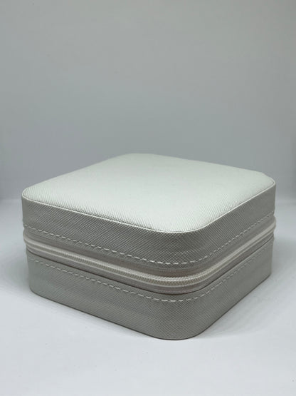 Porta Jóias Quadrado Branco